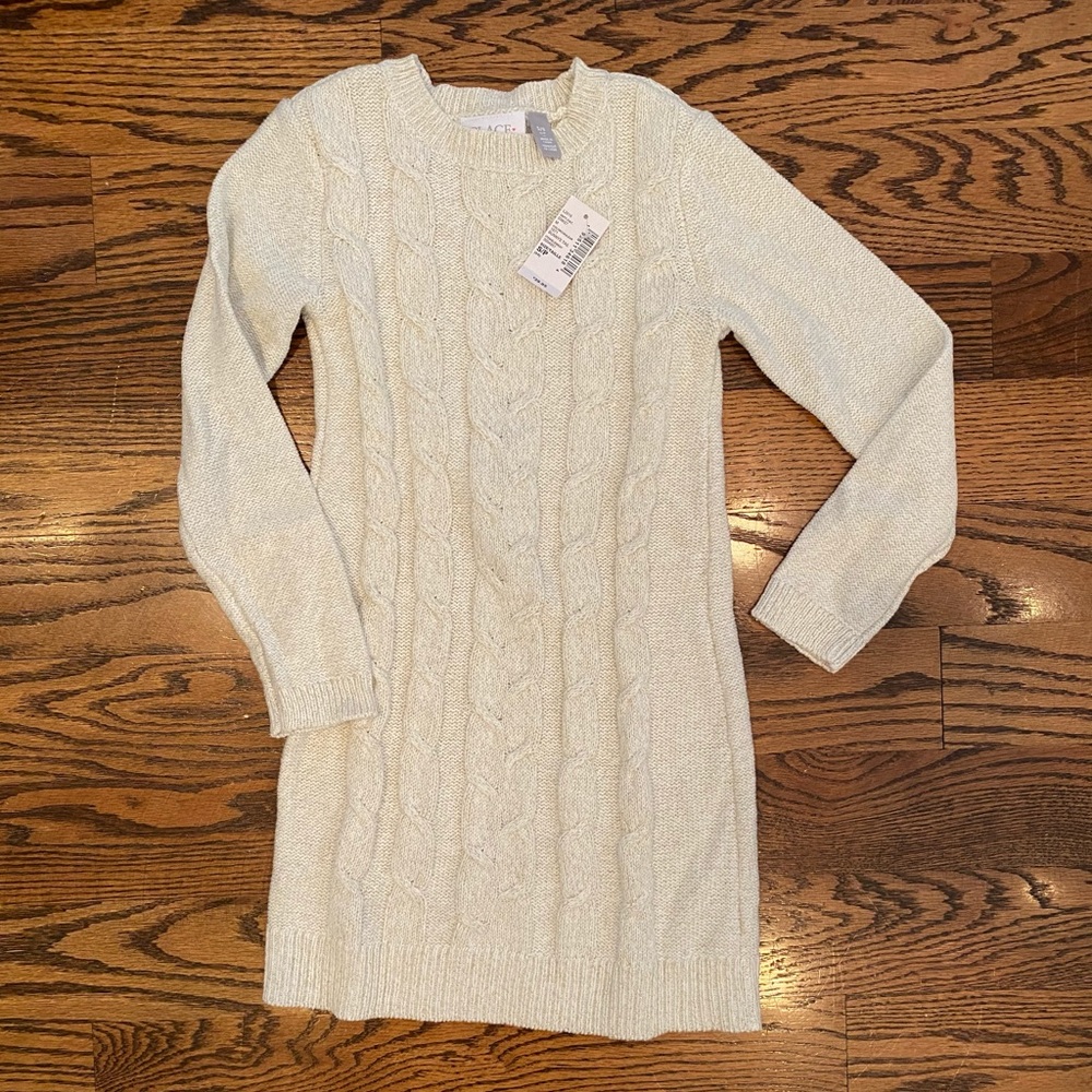 🤍Cable knit sweater dress